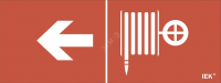 Наклейка Пожарный кран/стрелка налево ДПА
