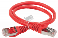 Патч-корд ITK категория 5е FTP 1.5м PVC красный