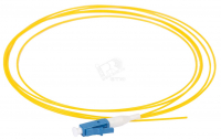 Шнур оптический коммутационный монтажный (Пигтеил) для одномодового кабеля (SM) 9/125 (OS2) LC/UPC L