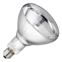 Лампа накаливания инфракрасная зеркальная ИКЗ 220-250 R127 E27 цветная упаковка