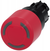 Актуатор аварийной грибовидной кнопки подсветка 22мм круглый кнопка красная 30мм подтверждение сраба