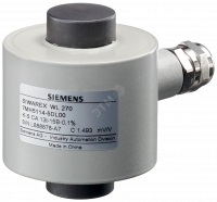 SIWAREX WL 270 LOAD CELL K-S CA 2,8 T - RATED LOAD 2,8T - ACCURACY 0,1 % - 6M CABLE LENGTH, 4 WIRES 