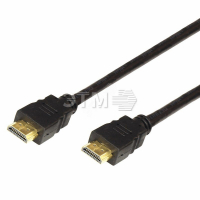 Шнур HDMI - HDMI с фильтрами, длина 15 метров (GOLD) (PVC пакет)