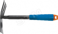Мотыга мини, синяя пластиковая ручка, 265 мм