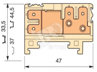 Клемма quick-connect HD6/8.2G.2G.2