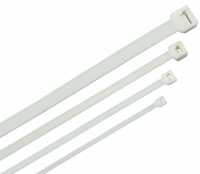 Хомут-стяжка для кабеля 2.5х150мм нейлон белый (100шт)