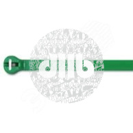 Стяжка кабельная, стандартная, полиамид 6.6, зеленая, TY125-40-5 (1000шт)