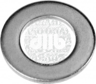 Шайба DIN125 М8 плоская оцинкованная (15кг/9150шт)