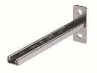 Консоль одиночная, 41х21 мм, осн.600, INOX 304