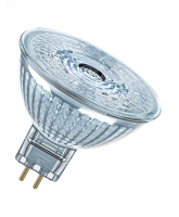Лампа светодиодная диммируеммая LED 3,6Вт GU5.3 4000К 230лм спот 12V CL (замена 20Вт) MR16  DIM OSRA