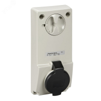 ПАНЕЛЬНАЯ РОЗЕТКА UNIKA Б/ЗАЩ 16A 3PE 480-500 IP44
