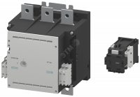 Контактор типоразмер 14 3п AC-3 450кВт 400/380V (690V) 3НО+3НЗ с 3TC44174A реверсивный пускатель DC 
