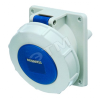Розетка панельная 32А 2Р+E IP67 TwinCONT