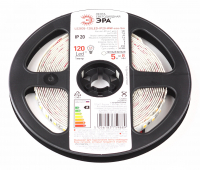 Светодиодная лента LS2835-120LED-IP20-WW-eco-5m 12В ЭРА