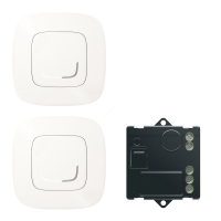 Valena Allure with NETATMO  Пакет для управления освещением c 2х мест.  Микромодуль реле 300 Вт 240В