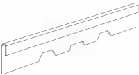Элемент удлинительный белый APJ-40 M