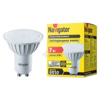 Лампа светодиодная LED 7вт 230в GU10 белая