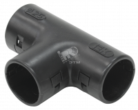 Тройник открывающийся TI25G черный (комплект 5шт.)