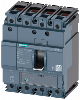 CIRCUIT BREAKER 3VA1 IEC FRAME 160 BREAKING CAPACITY CLASS S ICU=36KA @ 415 V 4-POLE, LINE PROTECTIO