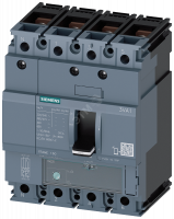 Выключатель в литом корпусе 3VA1 IEC типоразмер 160 класс отключающей способности H ICU=70кА 415В 4P