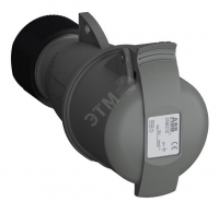 Розетка кабельная Easy&Safe 316EC12,16А,3P+E,IP44,12ч
