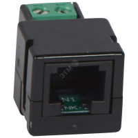 SCS/RJ45 гнездовой адаптер
