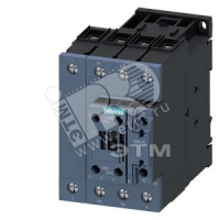 Контактор 4п AC-3 18.5кВт 175-280В AC/DCваристор 2НО+2НЗ типоразмер S2 винтовые клеммы 1НО+1НЗ встро