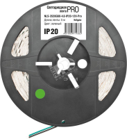 Лента светодиодная LEDх60/м 5м 4.8w/m 12в.Pro зеленый