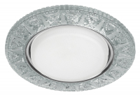 DK LD22 SL/WH Точечные светильники ЭРА декор cо светодиодной подсветкой Gx53, прозрачный