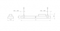 Светильник TLGS05 OL T, LED (2050 лм, 4000 K, Ra80+), IP20