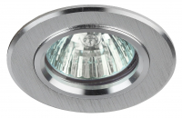 KL58 SL Точечные светильники ЭРА литой  ''алюминевый '' MR16,12V/220V, 50W  серебро''