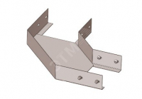 Секция угловая НЛ-У40х5 УТ1,5 оцинкованный лист, S1,5