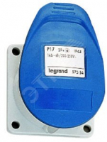 P17 Розетка силовая IP44 2К+З 230В 16А