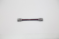 Разъем двойной 4PIN с проводом для LED ленты RGB 10mm (соединение 2х лент)