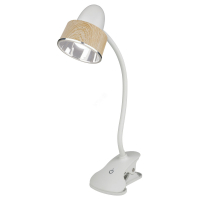 TLD-557 Brown/LED/350Lm/5500K/Dimmer Светильник настольный «прищепка», 5W. Сенсорный выключатель. Ко