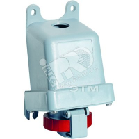 Розетка для монтажа на поверхность 332RS5W 32A 3P+E IP67 5ч