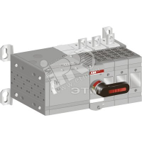 Рубильник реверсивный OT400E03CLP (с ручкой) переключение без разрыва тока