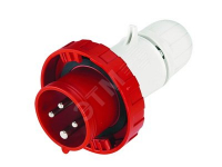 Вилка кабельная IP67 63A 3p+E+N 400V