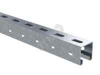С-образный профиль 41x41, L1700, толщ.1,5 мм, INOX 304