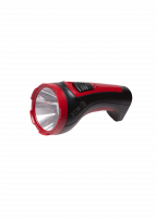 Фонарь ручной аккумуляторный KOCAccu101WLED, 1W, аккум. 4V 0,5Ah, 140Lm, 6 часов, Космос