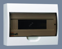 Щит распределительный навесной ЩРн-П-12 IP41 пластиковый прозрачная дверь