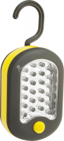 Фонарь светодиодный NPT-W02-3AAA 24+3LED пластик+резина