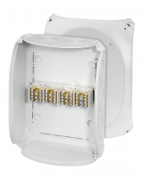 Коробка клеммная магистральная 4-пол. 6-35 кв.мм 295х225х122 PC IP66 серая