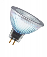 Лампа светодиодная диммируеммая LED 8Вт GU5.3 3000К 561лм спот 12V CL (замена 50Вт) MR16  DIM OSRAM 