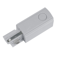 Ввод питания для шинопровода Трехфазный Правый  Серебряный UBX-A01 SILVER 1 POLYBAG