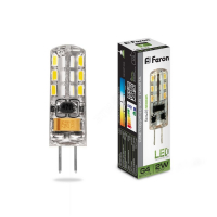 Лампа светодиодная LED 2вт 12в G4 белый капсульная