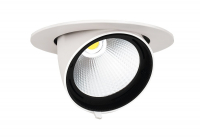 Светильник светодиодный встраиваемый ДВО-40W 4000K 3500Лм 24° поворотный  White  IP40 Jazzway