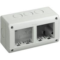 Корпус защищенный IP40 2+2 модуля