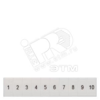 Таблички длинные 41-50 размер ZB5