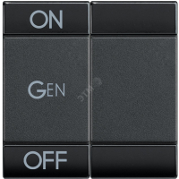 LL Клавиша ON OFF GEN 2 модуля антрацит